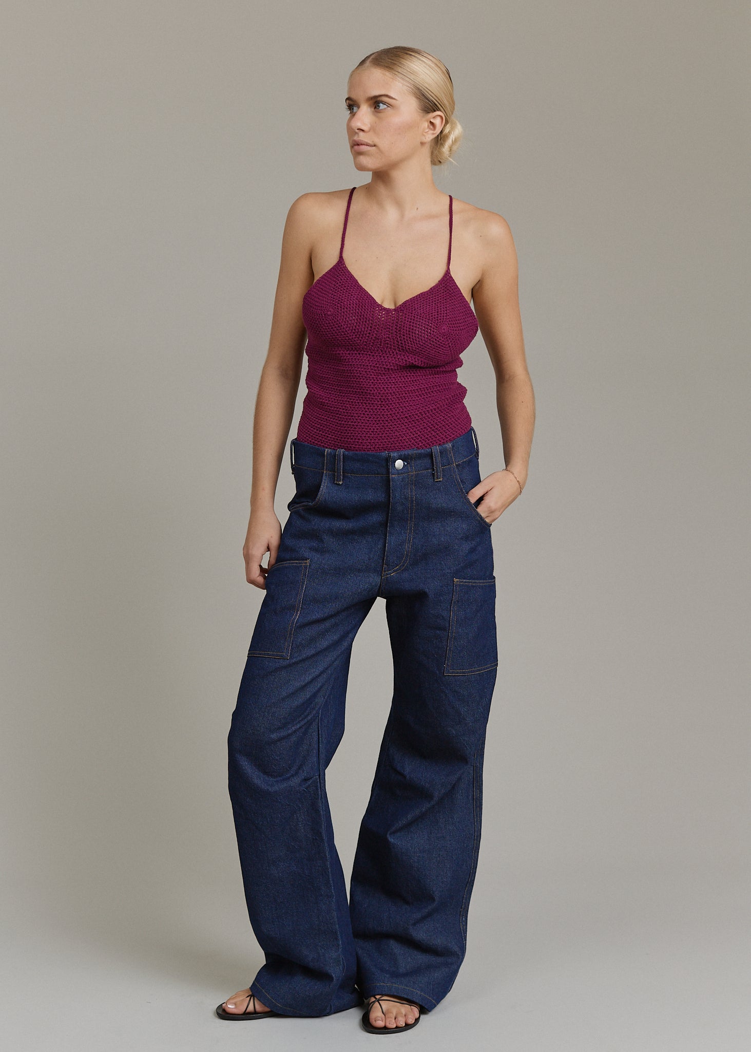 ANYAH CROCHET TOP - PRE-FALL 2025