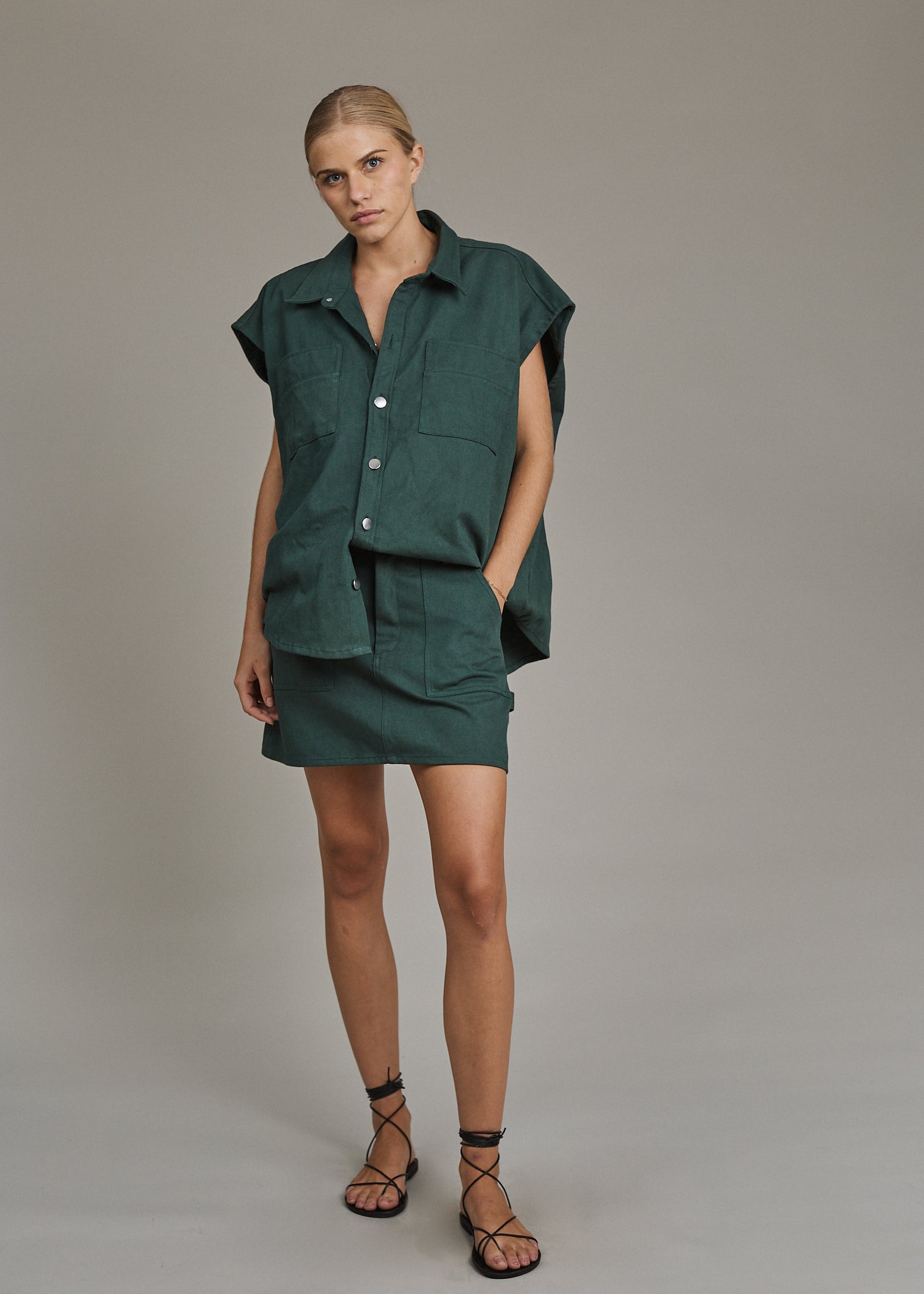 ACE DENIM SKIRT - SUMMER 2025