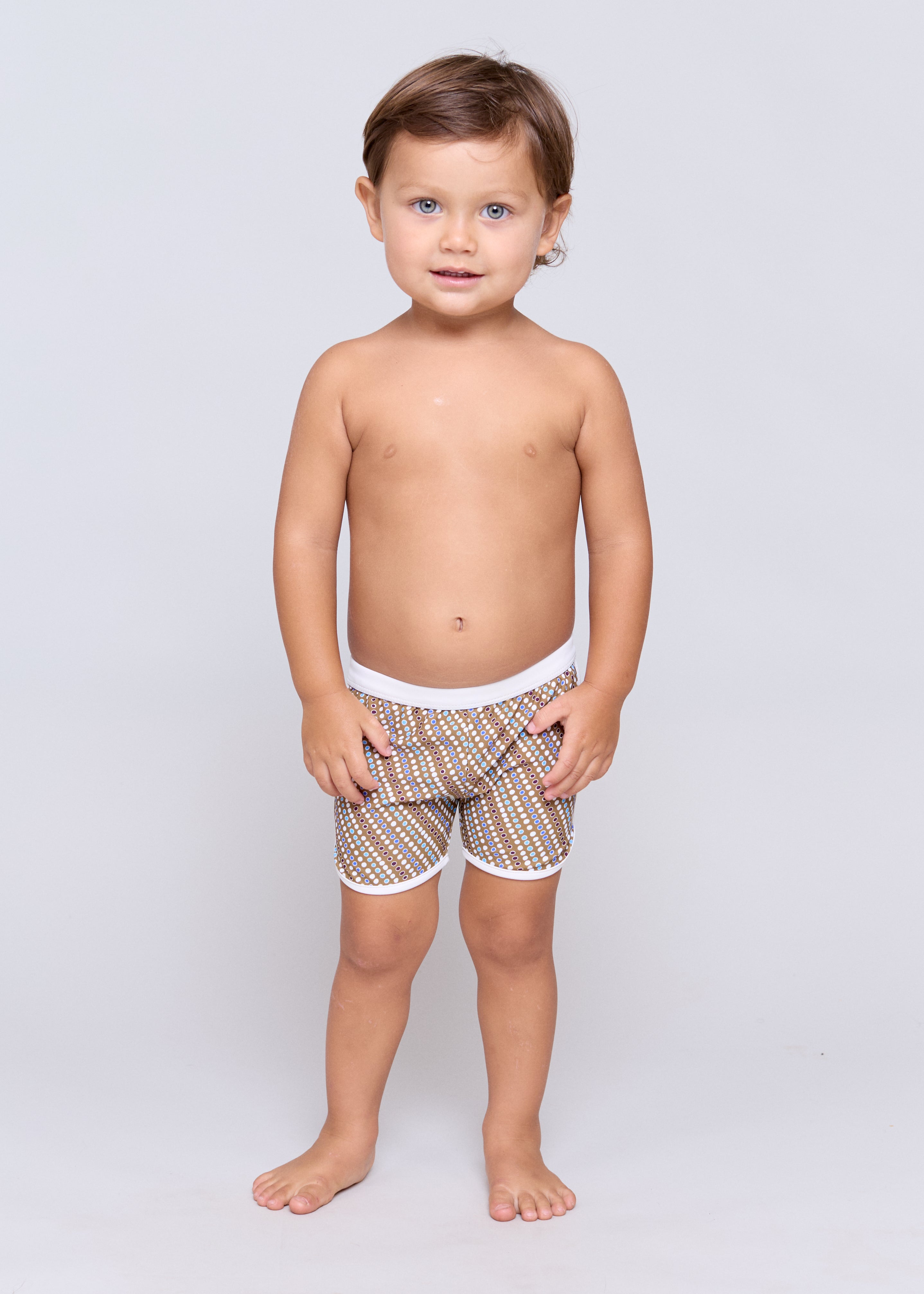KIDS PIPED SWIM SHORT - RESORT 2026