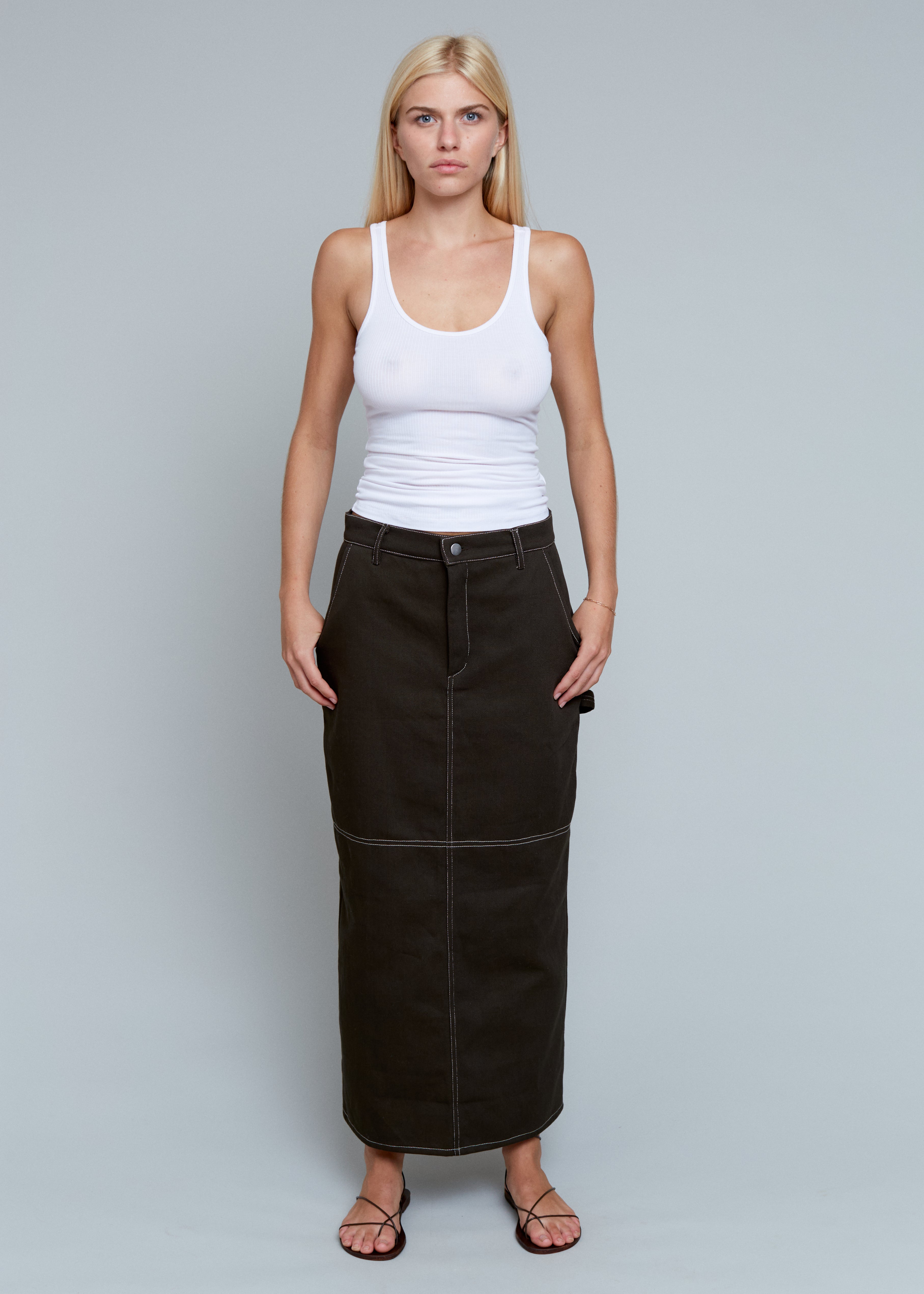 RUDY DENIM SKIRT - RESORT 2026