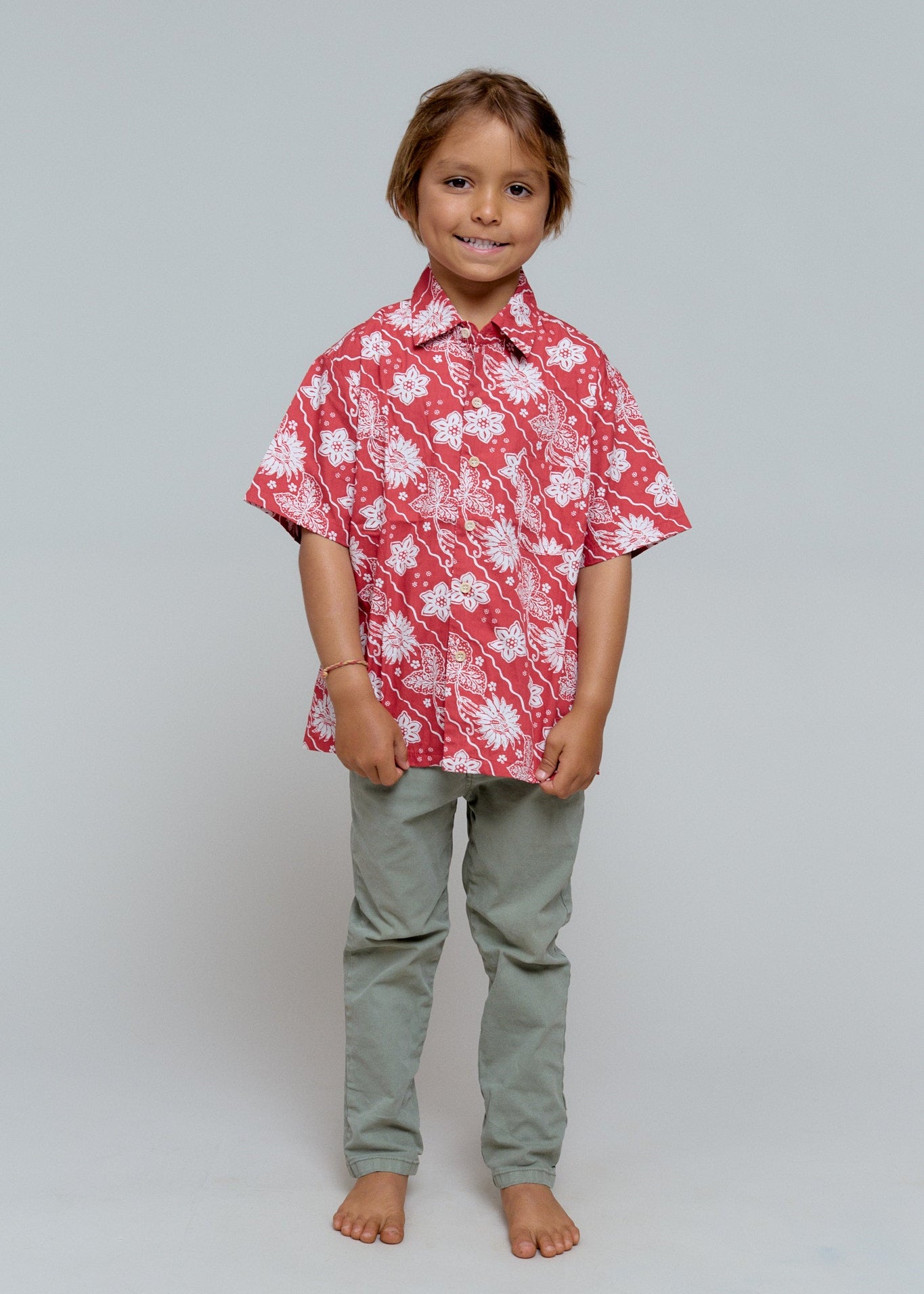 KIDS ALOHA SHIRT - PRE-FALL 2026