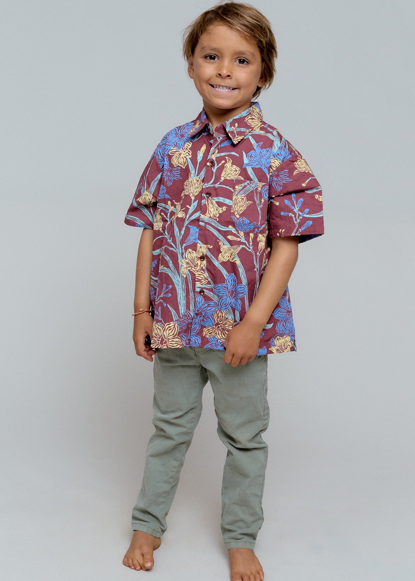 KIDS ALOHA SHIRT - PRE-FALL 2026