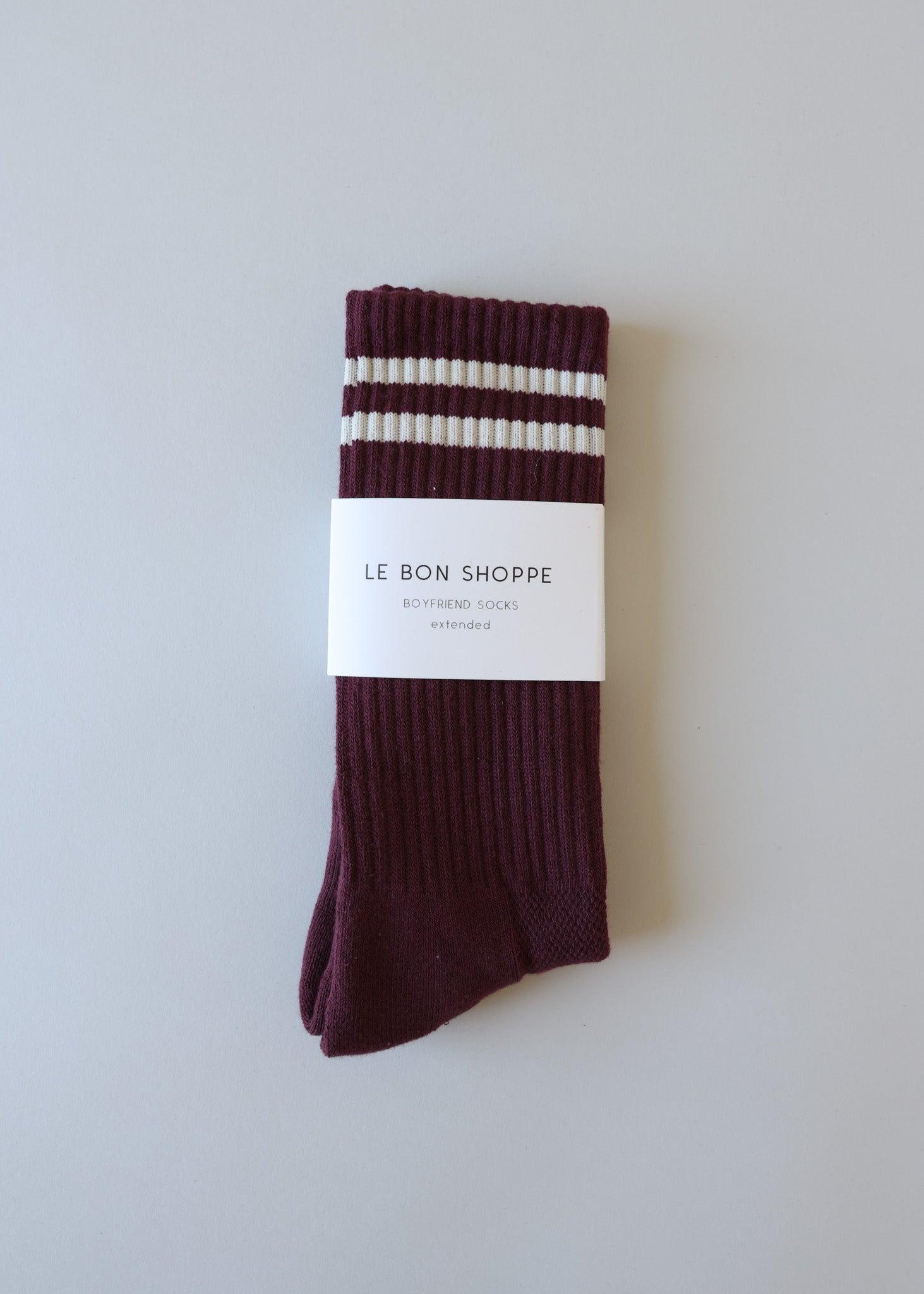 LE BON SHOPPE- EXTENDED BOYFRIEND SOCKS