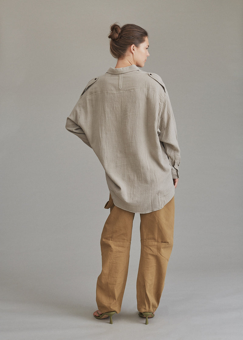 VERA COTTON GAUZE TOP - RESORT 2024