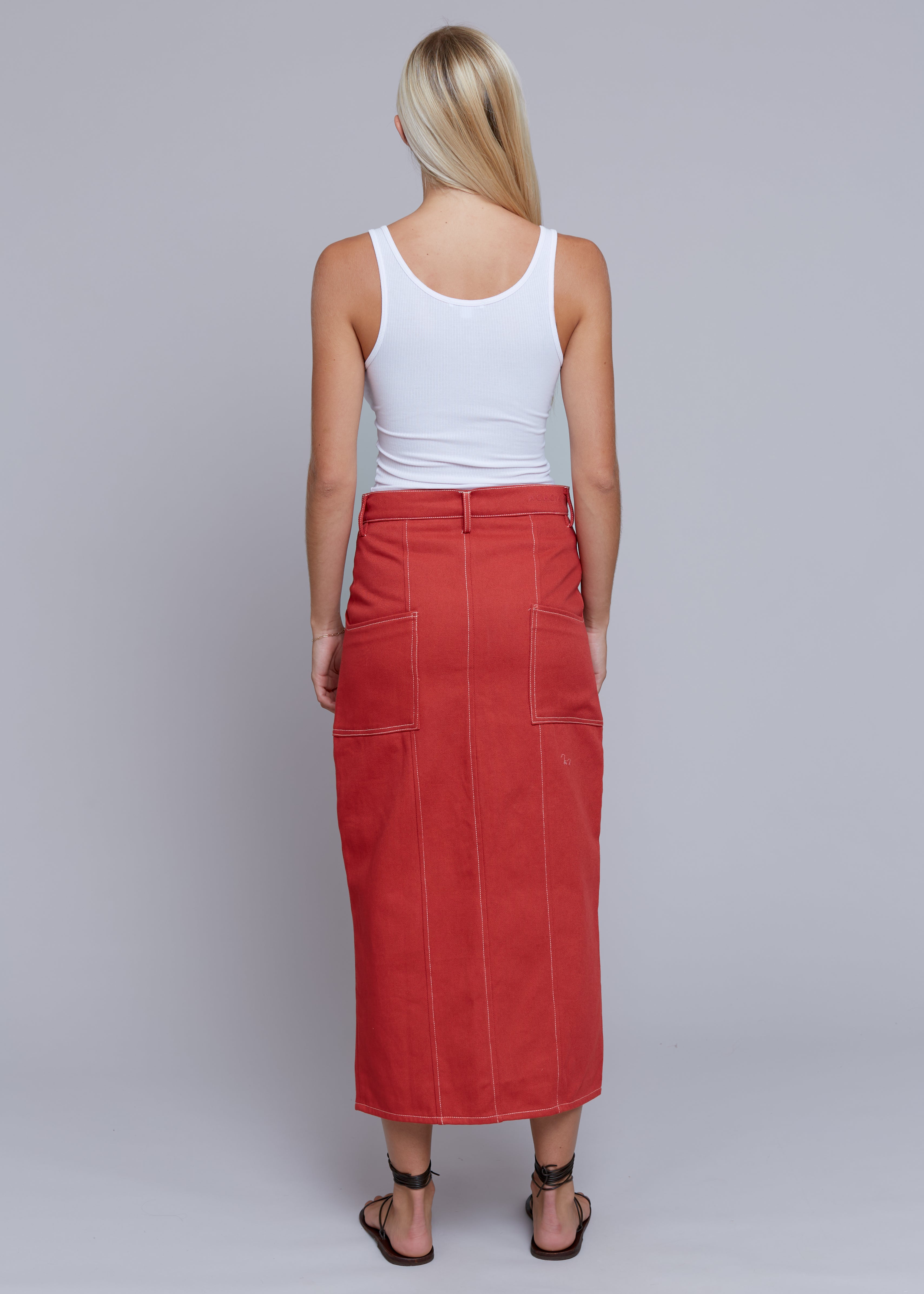 JORIAN DENIM SKIRT - PRE-FALL 2026