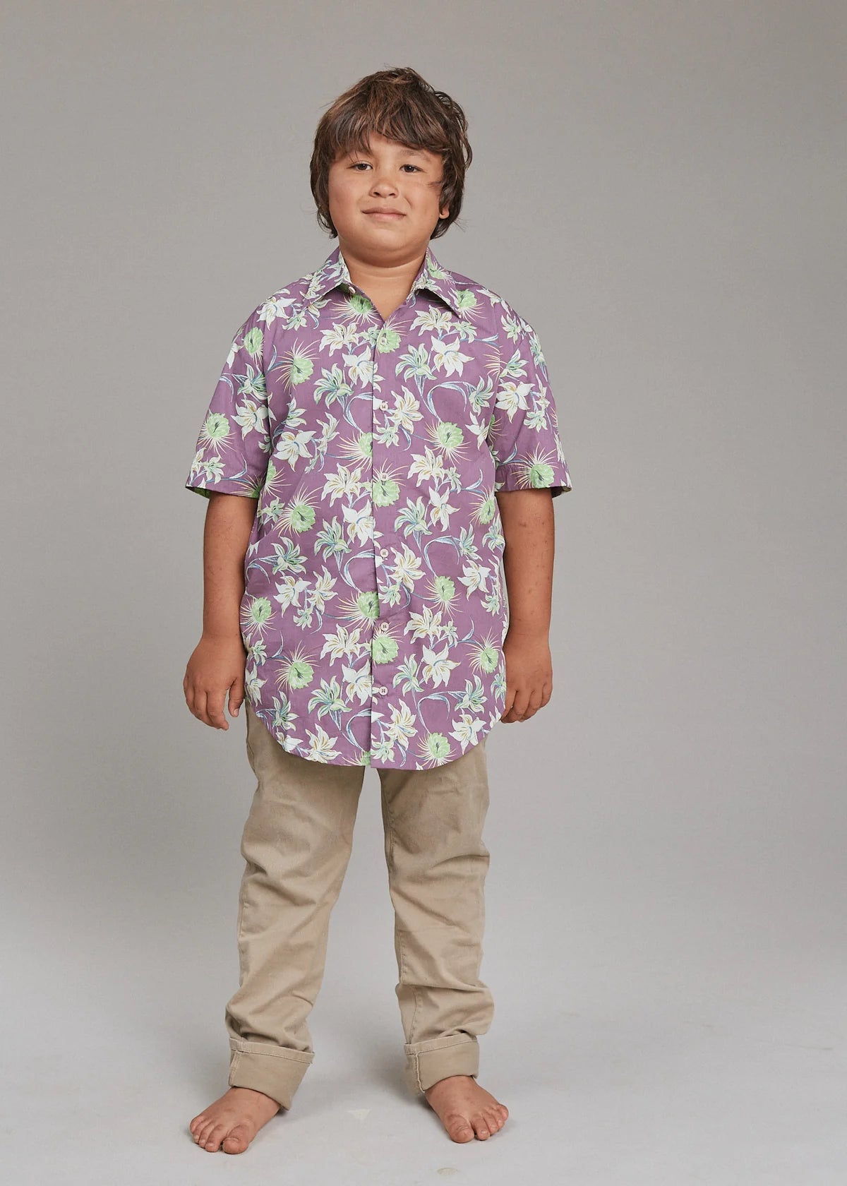 KIDS ALOHA SHIRT - PRE-FALL 2025