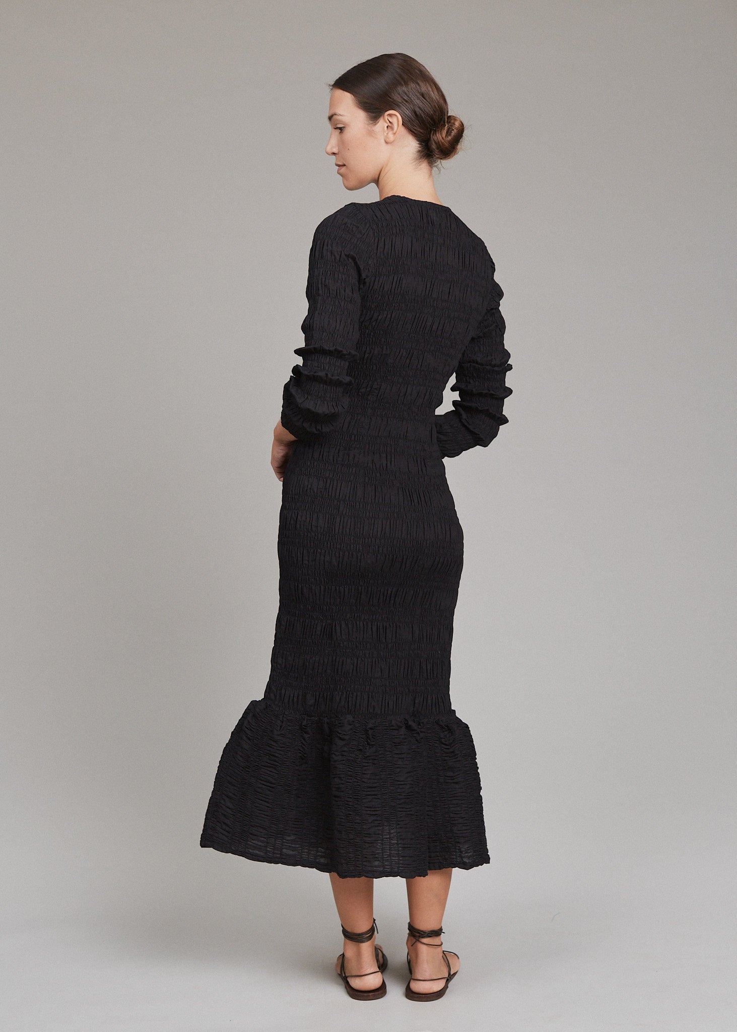 PETRA SHIRRED DRESS - PRE-FALL 2025