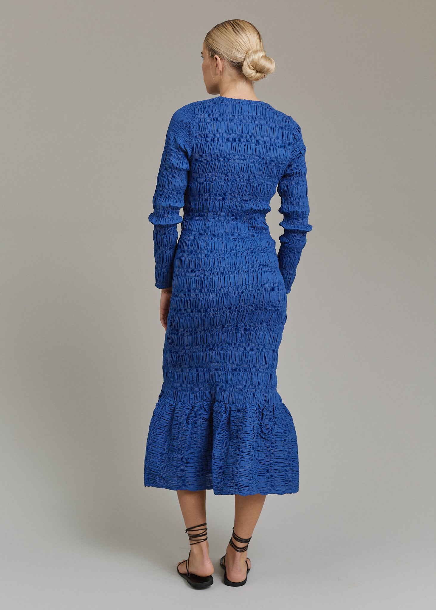 PETRA SHIRRED DRESS - PRE-FALL 2025