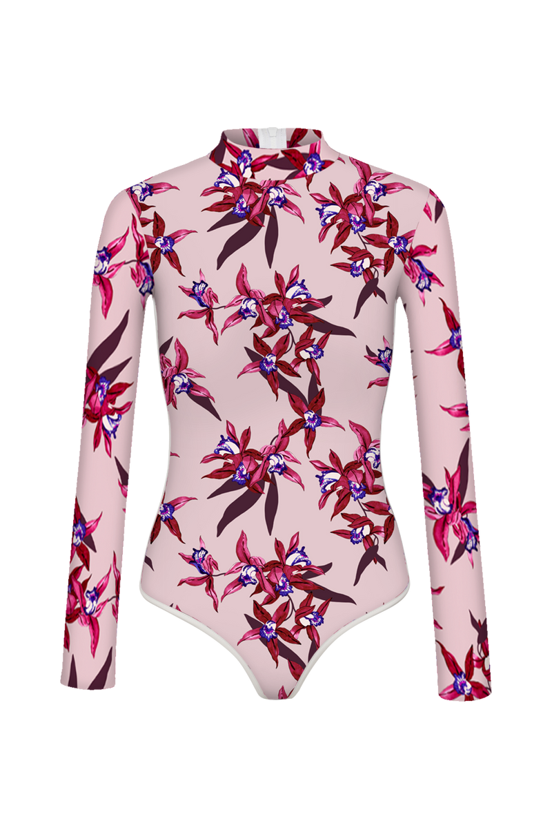 EHUKAI PIPED BODY SUIT - FALL 2023