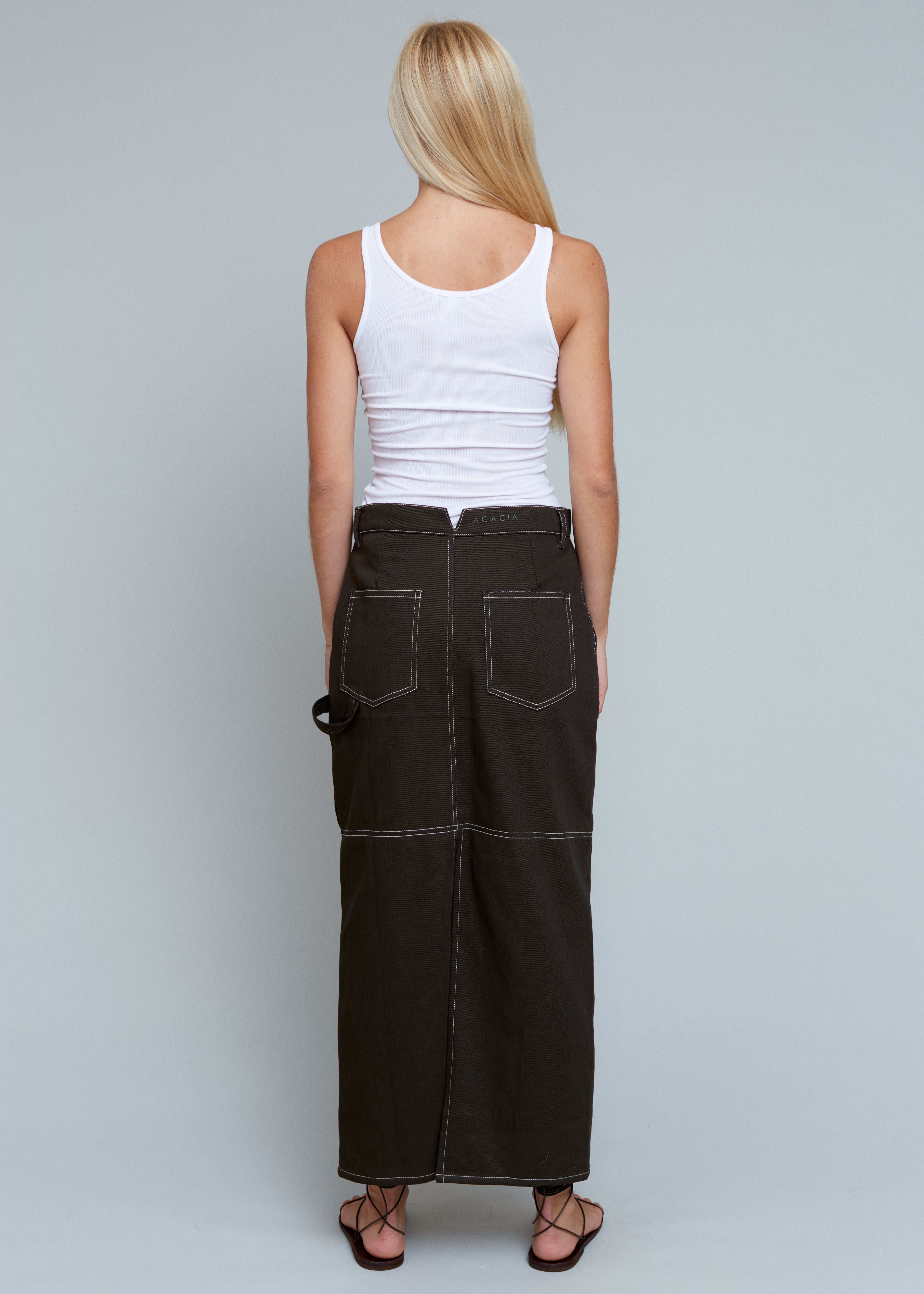 RUDY DENIM SKIRT - RESORT 2026