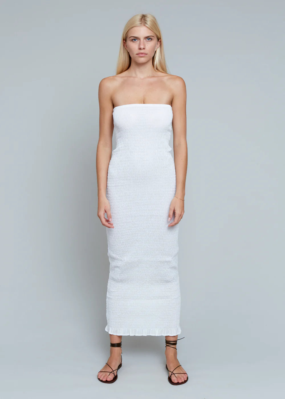 NARI SHIRRED DRESS - SUMMER 2026