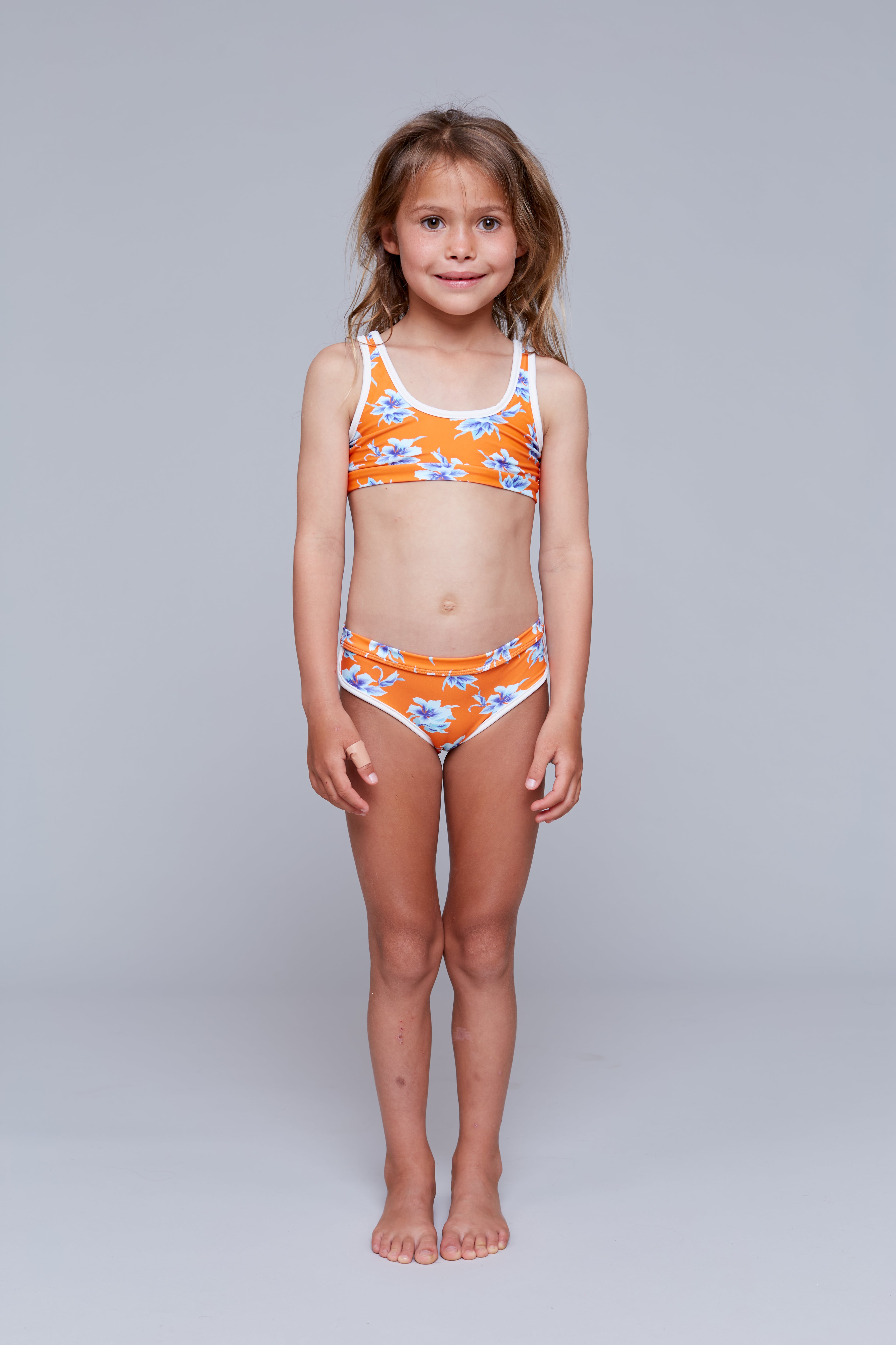 KIDS PIPED NICA TOP + SUMATRA BOTTOM SET - CAPSULE 2026 - VINTAGE ALOHA