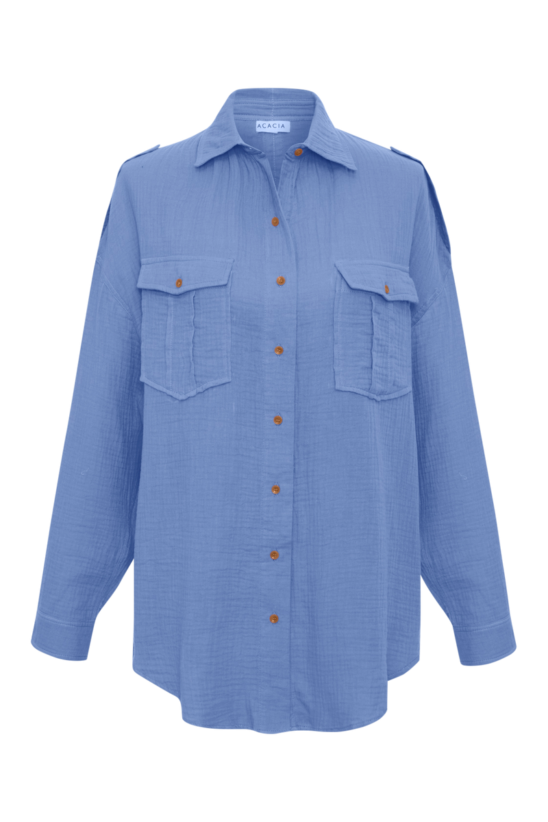 VERA COTTON GAUZE TOP - SUMMER 2023