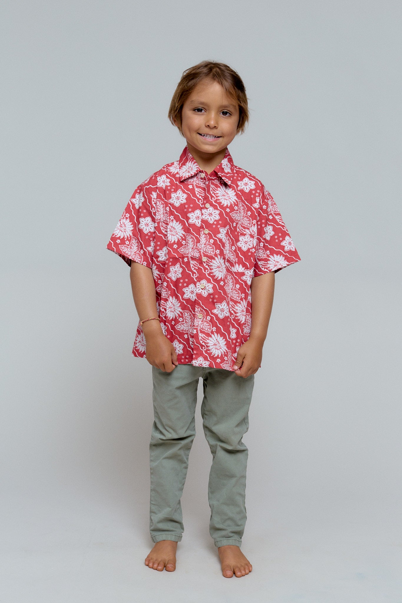 KIDS ALOHA SHIRT - PRE-FALL 2026