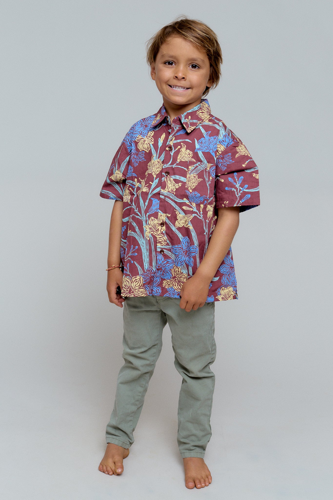 KIDS ALOHA SHIRT - PRE-FALL 2026