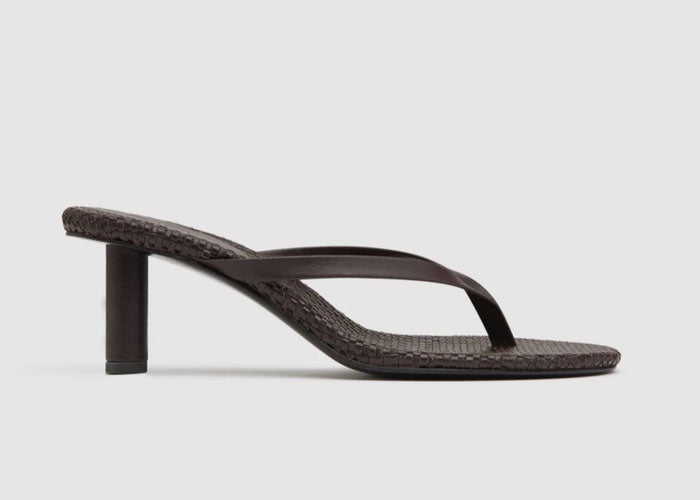 St. Agni - Woven Thong Heel