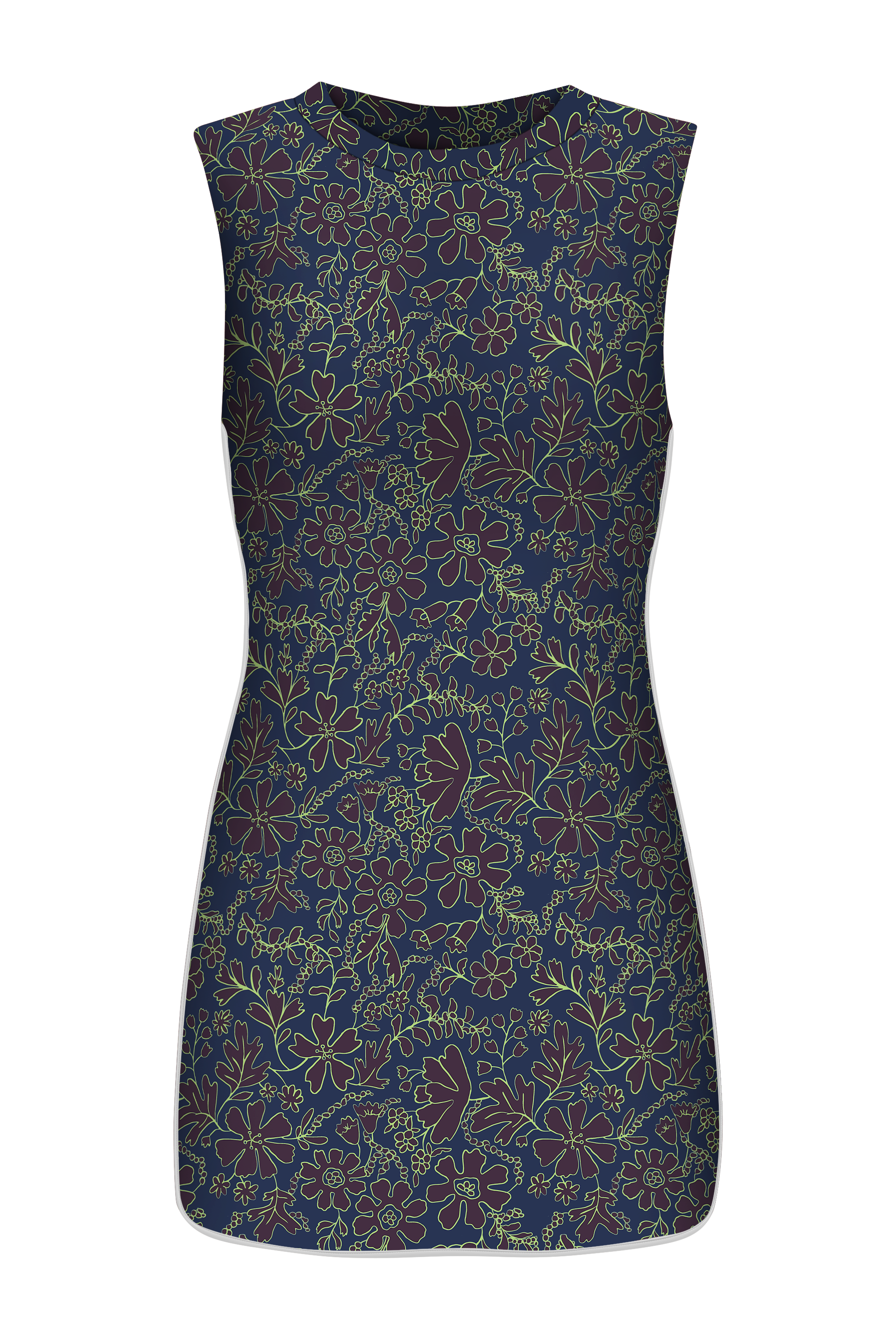 ALMA PIPED TENNIS DRESS - PRE-FALL 2025