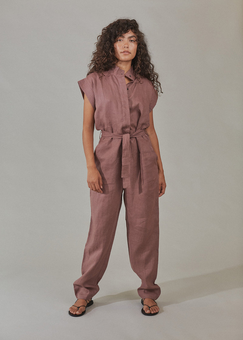 OSAKA LINEN COVERALL - RESORT 2023