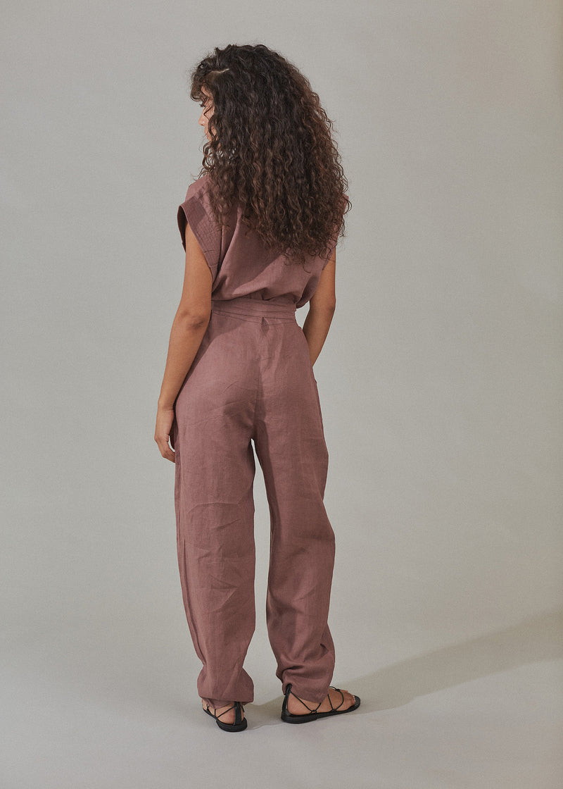 OSAKA LINEN COVERALL - RESORT 2023