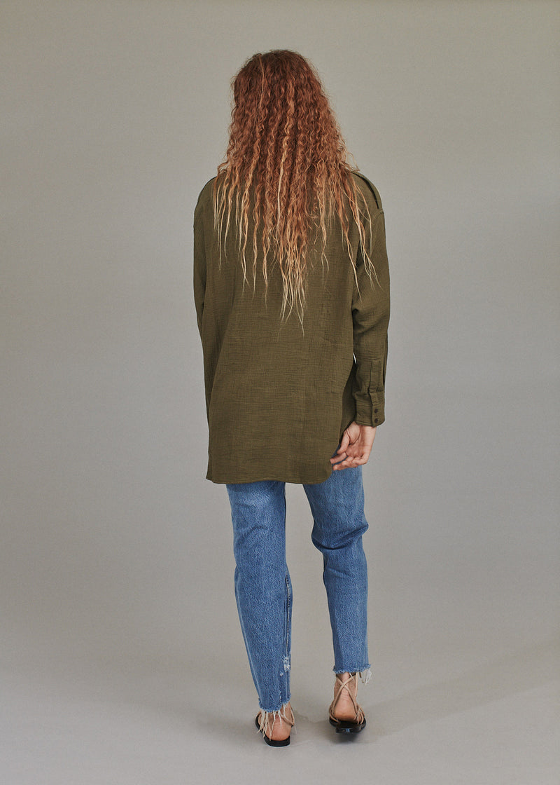 VERA COTTON GAUZE TOP - SPRING 2023