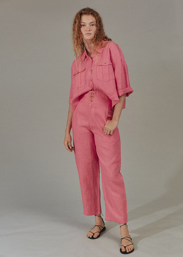 DELLA LINEN TOP - SUMMER 2023