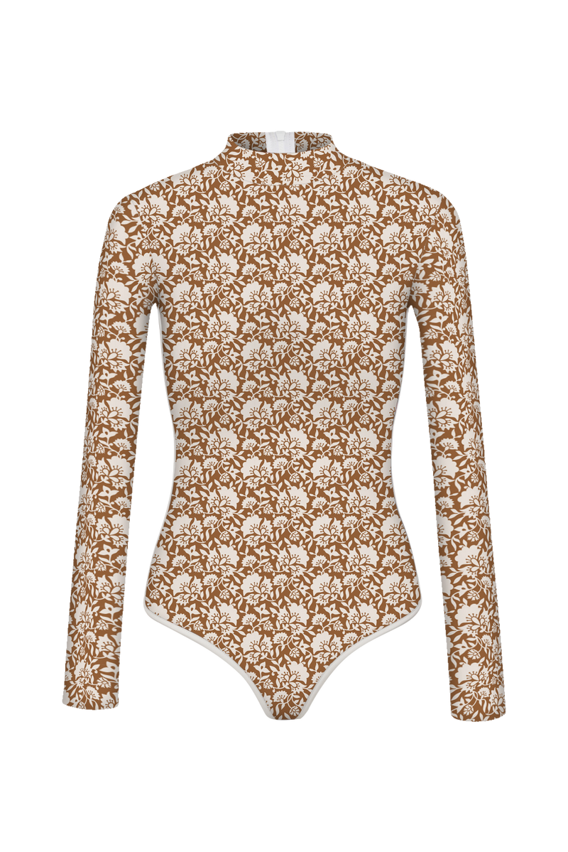 EHUKAI PIPED BODY SUIT - FALL 2023